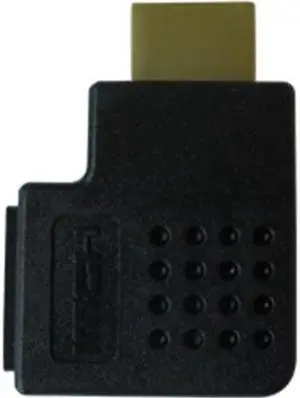 Comprehensive HDMI Female to Right Angle Male - Left Elbow