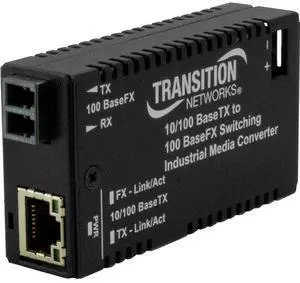 Transition Networks Hardened Mini Fast Ethernet Media Converter