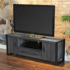 charcoal urban blend TV stand