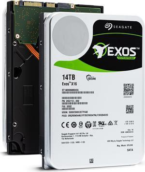 Seagate Exos X16 ST14000NM003G 14TB 7200 RPM 256MB Cache SATA 6.0