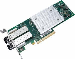 QLogic 2692 Dual Port 16Gb Fibre Channel HBA, Low Profile - 0TCK3G BK3210407 403-BBMT CK9H1 WVT0T P0TRP QLE2692