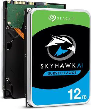 Seagate SkyHawk ST12000VX0008 12TB 256MB Cache SATA 6.0Gb/s 3.5" Internal Hard Drive Seagate SkyHawk ST12000VX0008 12TB 256MB Cache SATA 6.0Gb/s 3.5" Internal Hard Drive
