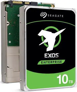 Seagate Exos X10 HDD 10TB 7200 RPM SAS 12Gb/s 512e 256MB Cache Enterprise Internal Hard Drive HDD ST10000NM0096