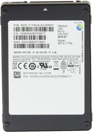 thumbnail image 2 of WaterPanther 1.92TB SAS 12Gb/s 2.5" Enterprise SSD For Servers – Refurbished With 2-Year Warranty 2 of 6