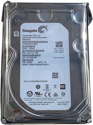 Seagate Terascale 8TB 512e SATA 6Gb/s 7200 RPM 3.5-Inch Enterprise NAS HDD (ST8000NC0002)