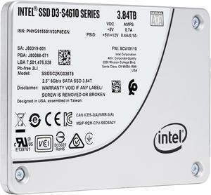 Intel D3-S4610 3.84TB 3D TLC SATA 6Gb/s 2.5-Inch Data Center SSD — SSDSC2KG038T801