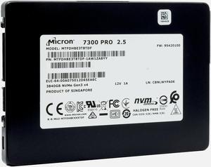 Micron 7300 Pro 3.84TB PCIe Gen3 x4 NVMe U.2 Enterprise SSD (MTFDHBE3T8TDF-1AW1ZAB)