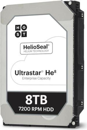 HGST Ultrastar He8 8TB 4Kn SAS 12Gb/s 3.5" Enterprise HDD (HUH728080AL4200)