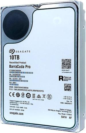 Seagate BarraCuda Pro 10TB SATA 6Gb/s 7200RPM 3.5-Inch Internal HDD  ST10000DM0004