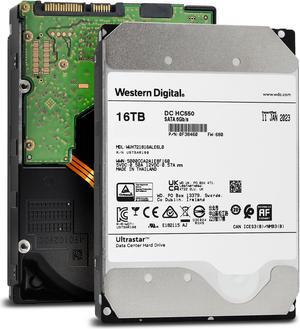 WD Ultrastar DC HC550 16TB SATA 3.5" Enterprise HDD  WUH721816ALE6L0 (0F38460)