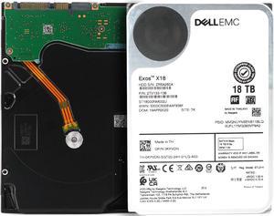 Dell Exos X18 18TB Enterprise HDD SATA 6 Gb/s 7200 RPM 3.5 inch ST18000NM002J Hard Drive