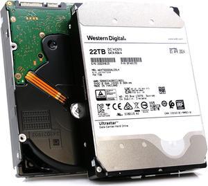 WD WUH722222ALE6L4 Ultrastar DC HC570 0F48155 22TB 512MB Cache 7200RPM SATA 6.0Gb/s 512E SE 3.5" Internal Hard Drive