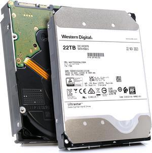 Western Digital Ultrastar HC570 WUH722222ALE604 0F48152 22TB 7.2K RPM SATA 6Gb/s 512e Power Disable 3.5in Hard Drive