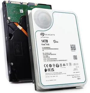 Seagate Exos X18 14TB 7,200 RPM SATA 6Gb/s 3.5in Enterprise HDD - ST14000NM000J