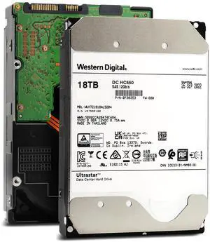 WD WUH721818AL5204 18TB SAS 12Gb/s 7.2K RPM 512M 0F38353 512e/4Kn SE HDD