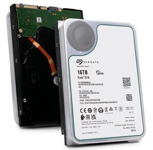 Seagate Exos X18 ST16000NM000J 16TB 7.2K RPM SATA 6Gb/s 3.5in Recertified Hard Drive