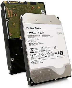 WD Ultrastar DC HC550 18TB SATA 6Gb/ 3.5" Enterprise HDD -  WUH721818ALE604