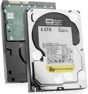 Western Digital RE WD4000FYYZ 4TB 7200RPM SATA 6Gb/s 64MB 3.5" Seller Refurbished Enterprise HDD