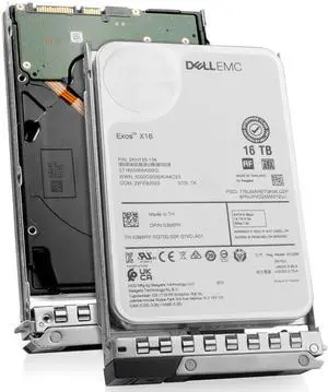 Dell EMC Exos X16 G14 039XRY 2KH133-136 16TB 7200RPM SATA 6Gb/s 512e 3.5" Seller Refurbished Enterprise HDD