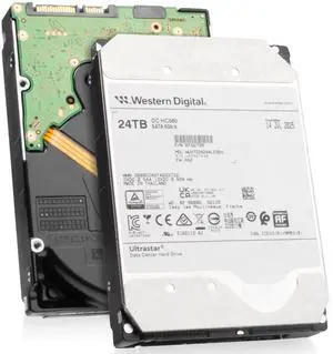 Western Digital Ultrastar DC HC580 WUH722424ALE604 0F62798 24TB 7.2K RPM SATA 6Gb/s 512e Power Disable 3.5" Recertified Enterprise HDD