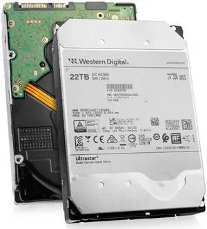 Western Digital Ultrastar DC HC580 WUH722422AL5201 0F62790 22TB 7.2K RPM SAS 12Gb/s 512e 3.5in SED Enterprise Hard Drive Western Digital Ultrastar DC HC580 WUH722422AL5201 0F62790 22TB 7.2K RPM SAS 12Gb/s 512e 3.5in SED Enterprise Hard Drive