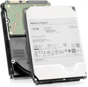 Western Digital Ultrastar DC HC530 WUH721414AL4204 0F31002 14TB 7.2K RPM SAS 12Gb/s 4Kn 3.5in Hard Drive