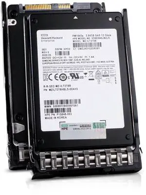 HP Generation 11 VO003840JWZJK P15848-003 3.84TB 1 DWPD SAS 12Gb/s 3D TLC 2.5in Read-Intensive Solid State Drive HP Generation 11 VO003840JWZJK P15848-003 3.84TB 1 DWPD SAS 12Gb/s 3D TLC 2.5in Read-Intensive Solid State Drive