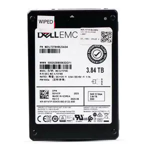 Dell/Samsung PM1643a MZILT3T8C 3.84TB SAS 12 Gb/s 3D TLC 1 DWPD 2.5in Enterprise Read Intensive Solid State Drive Dell/Samsung PM1643a MZILT3T8C 3.84TB SAS 12 Gb/s 3D TLC 1 DWPD 2.5in Enterprise Read Intensive Solid State Drive