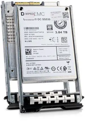 Dell G13 0TT26V 3.84TB 1 DWPD SAS 12Gb/s 3D TLC 2.5in Enterprise Read Intensive Solid State Drive Dell G13 0TT26V 3.84TB 1 DWPD SAS 12Gb/s 3D TLC 2.5in Enterprise Read Intensive Solid State Drive
