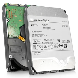 Western Digital Ultrastar DC HC560 WUH722020BLE601 0F38781 20TB 7.2K RPM SATA 6Gb/s 512e Power Disable 3.5in Enterprise Hard Drive Western Digital Ultrastar DC HC560 WUH722020BLE601 0F38781 20TB 7.2K RPM SATA 6Gb/s 512e Power Disable 3.5in Enterprise Hard Drive
