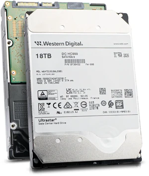 Western Digital Ultrastar DC HC550 WUH721818ALE601 0F38452 18TB 7.2K RPM SATA 6Gb/s 512e Power Disable 3.5in Enterprise Hard Drive Western Digital Ultrastar DC HC550 WUH721818ALE601 0F38452 18TB 7.2K RPM SATA 6Gb/s 512e Power Disable 3.5in Enterprise Hard Drive