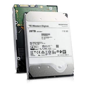 Western Digital Ultrastar DC HC590 WUH722626ALE6L4 0F65672 26TB 7.2K RPM SATA 6Gb/s 512e 512MB Cache 3.5in Enterprise Hard Drive Western Digital Ultrastar DC HC590 WUH722626ALE6L4 0F65672 26TB 7.2K RPM SATA 6Gb/s 512e 512MB Cache 3.5in Enterprise Hard Drive