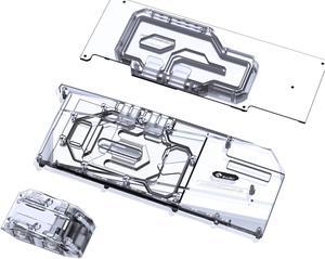 Bykski Full Coverage GPU Water Block w/ Integrated Active Backplate for Colorful iGame RTX 3090 (N-IG3090UL-TC)