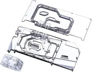 Bykski Full Coverage GPU Water Block w/ Integrated Active Backplate for Zotac RTX 3090 HOF Extreme Limited Edition (N-GY3090HOF-TC)