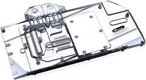 Bykski Full Coverage GPU Water Block and Backplate for Sapphire RX 6800 Super Platinum (A-SP6800-X)