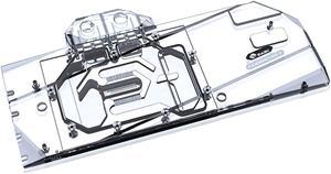 Bykski Full Coverage GPU Water Block and Backplate for Gigabyte RX 6900XT Gaming OC (A-GV6900XTGMOC-X)