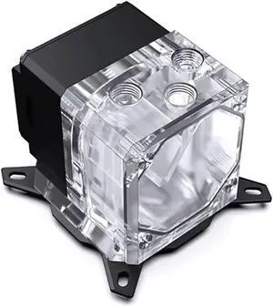 Bykski CPU-XPR-DDC-I CPU Water Cooling Block / Pump Combo - Black w/ RBW (LGA 115x / 1366 / 20xx)