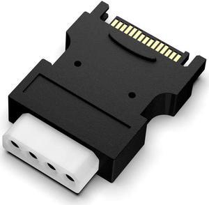 PrimoChill 15-Pin Male SATA to Molex 4-Pin Female Power Adapter