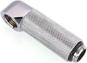 Bykski G 1/4in. Male to Female 90 Degree Rotary 40mm Extension Elbow Fitting (B-RD90-EXJ40)