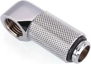 Bykski G 1/4in. Male to Female 90 Degree Rotary 25mm Extension Elbow Fitting (B-RD90-EXJ25) Bykski G 1/4in. Male to Female 90 Degree Rotary 25mm Extension Elbow Fitting (B-RD90-EXJ25)