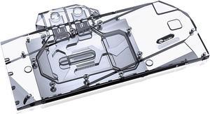 Bykski Full Coverage GPU Water Block and Backplate for Gigabyte RX 6800 / 6900XT Gaming OC (A-GV6900XT-X)