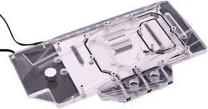 Bykski  Full Coverage GPU Water Block for ASUS ROG STRIX GTX 1660Ti O6G Gaming - Clear W/ RBW (N-AS1660TISTRIX-X)