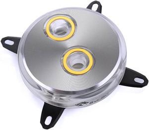 Bykski CPU-XPR-CD Intel CPU Water Cooling Block - Silver w/ 5v Addressable RGB (RBW) (LGA 115x /1366/20xx)