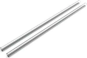 PrimoChill 1/2in. OD (1/16th wall) Rigid Borosilicate Glass Tube  2 x 14.75in.  Clear