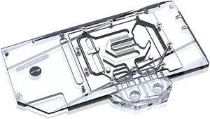 Bykski Full Coverage GPU Water Block and Backplate for Asrock RX6900 XT OC Formula 16G (A-AR6900XTOCF-X)