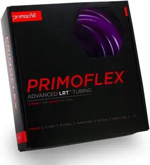 PrimoChill PrimoFlex LRT Custom Watercooling Flexible Tubing -7/16in.ID x 5/8in.OD, 10 feet Bundled with System Prep and Coolant, Made with Premium Materials, Proudly Made in the USA