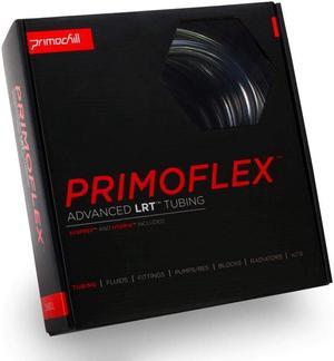 PrimoChill PrimoFlex LRT Custom Watercooling Flexible Tubing -1/2in.ID x 3/4in.OD, 10 feet Bundled with System Prep and Coolant, Made with Premium Materials, Proudly Made in the USA