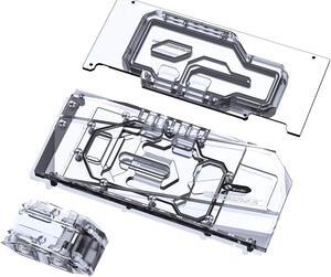 Bykski Full Coverage GPU Water Block w/ Integrated Active Backplate for Zotac RTX 3090 GAMING OC (N-ST3090XG-TC)