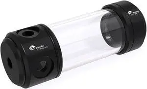 Bykski 50mm Cylindrical Reservoir - Black POM - 150mm Total Length (CT-POM-V2)