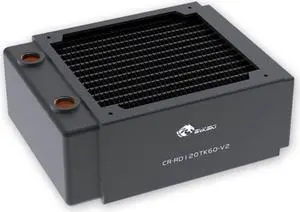 Bykski 120mm x 60mm RC Series Radiator, 120mm x 1, Single Fan (CR-RD120RC-TK60-V2)